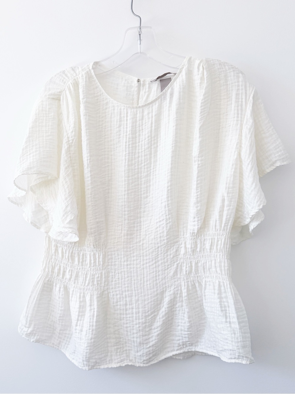 H&M smock waist blouse